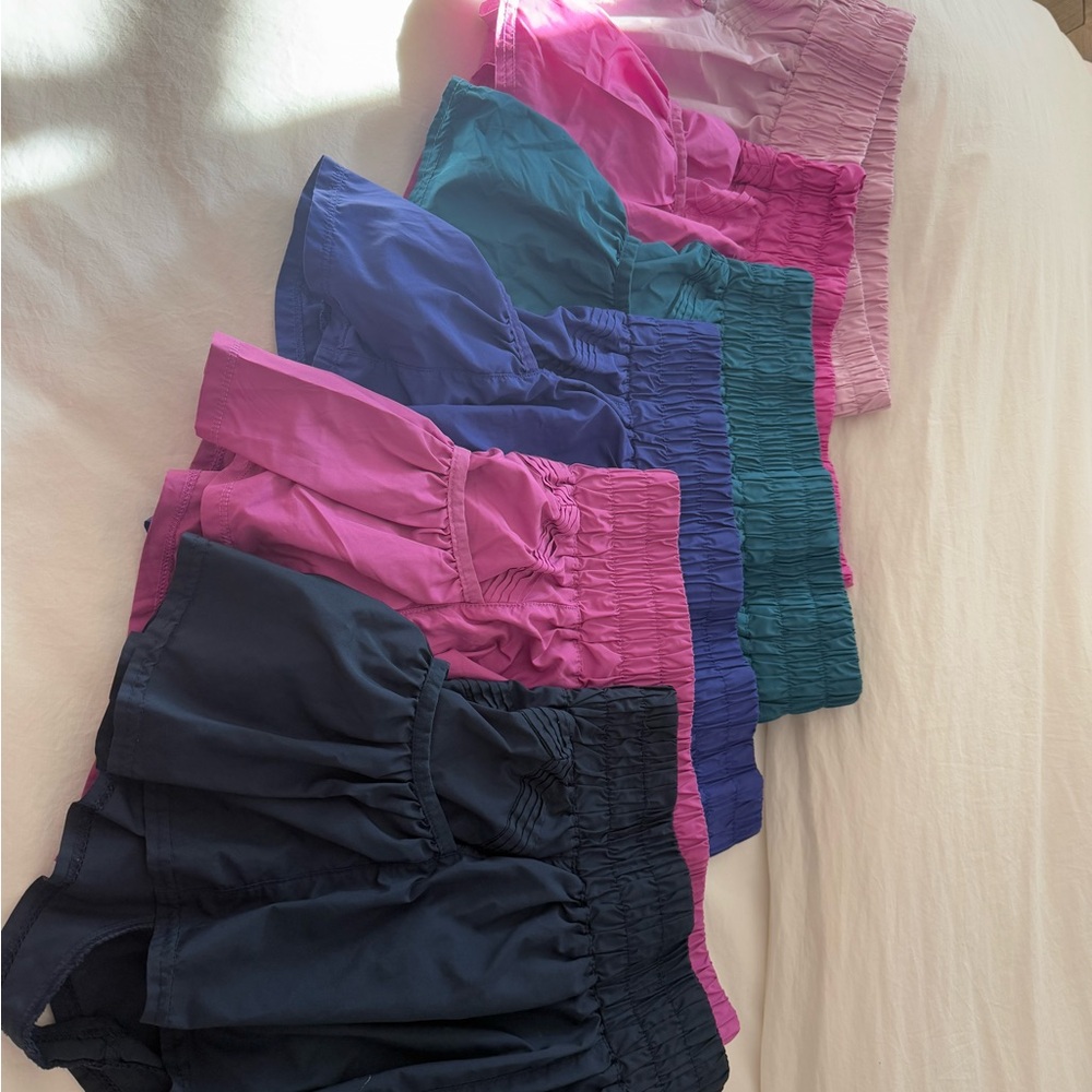 FP Movement by Free People Pink and Blue Athletic Shorts